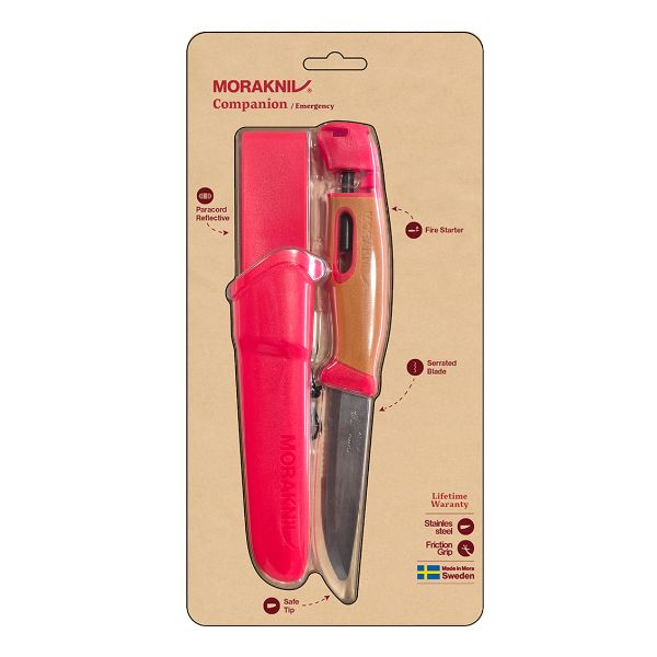 Companion Spark Emergency (S) Hi-Vis Red/Burnt Orange