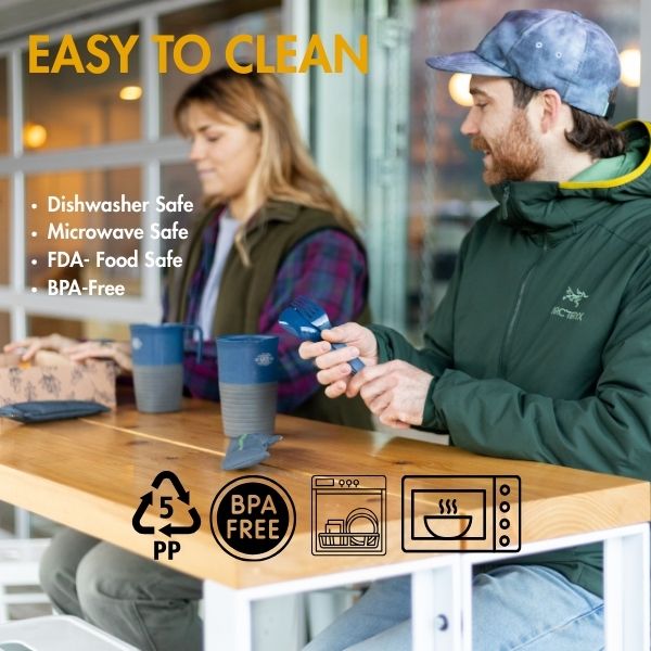 ECO 3-PIECE EVERYDAY UTENSIL SET W/ CASE