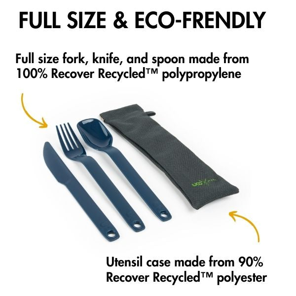 ECO 3-PIECE EVERYDAY UTENSIL SET W/ CASE