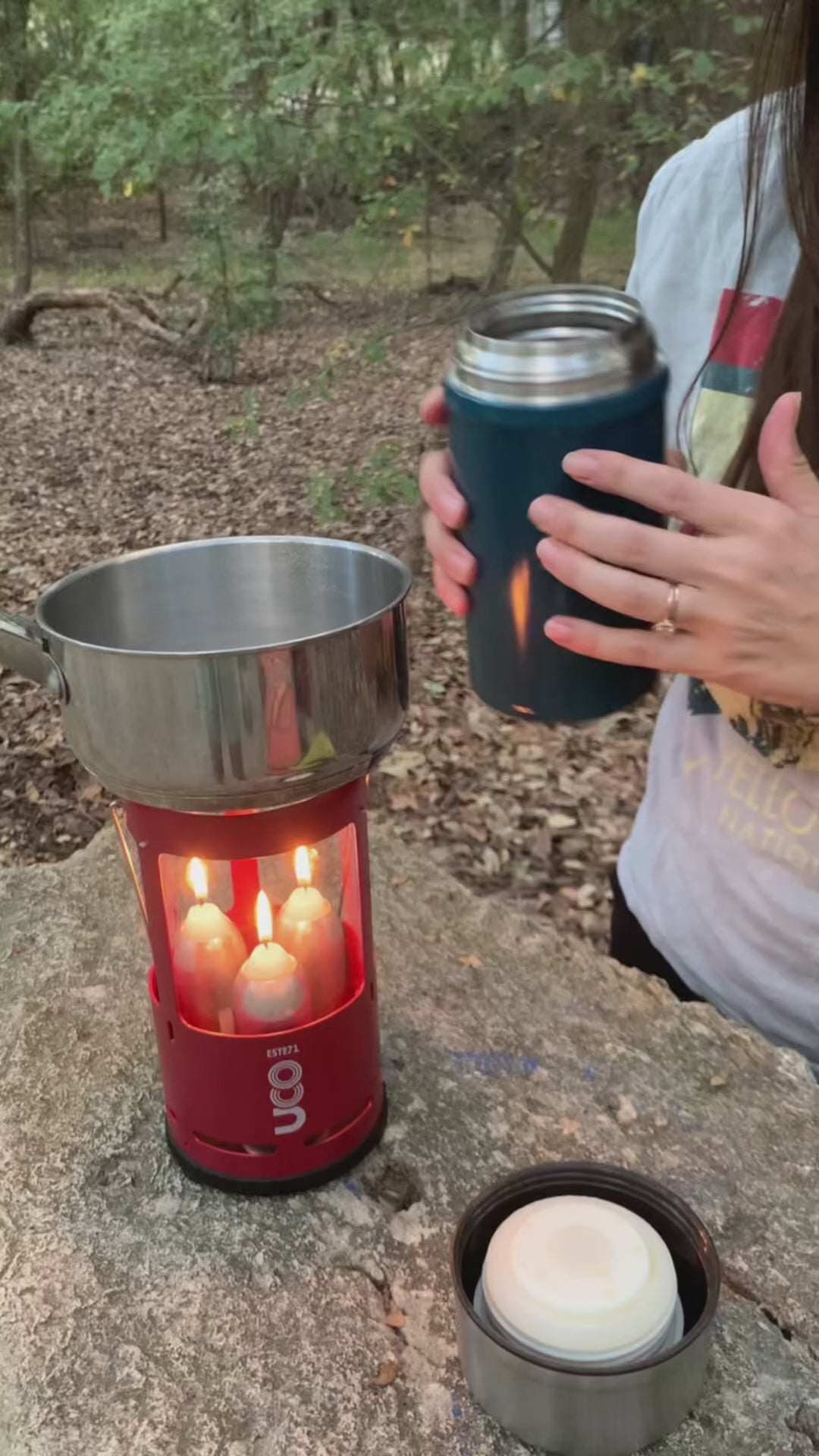 uco candlelier candle lantern for camping