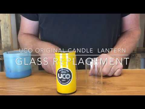 Original Candle Lantern-Replacement Glass Chimney