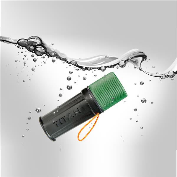 UCO Titan Stormproof Match Kit for emergency preparedness kits, relights after submersion and burns in wind and rain