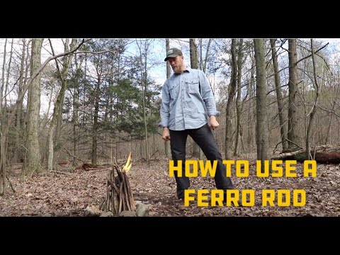 Best ferro rod for camping, bug-out bags, and emergency fire kits and bushcraft supplies and kits-dan wowak